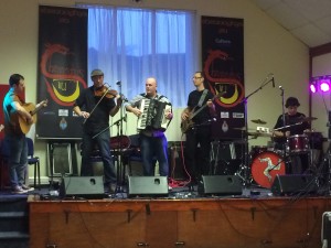 Splann Ceilidh Band on the Isle of Mann